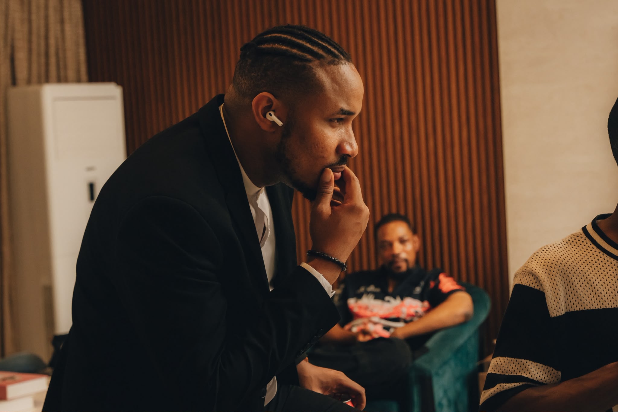 Behind the scenes planning session