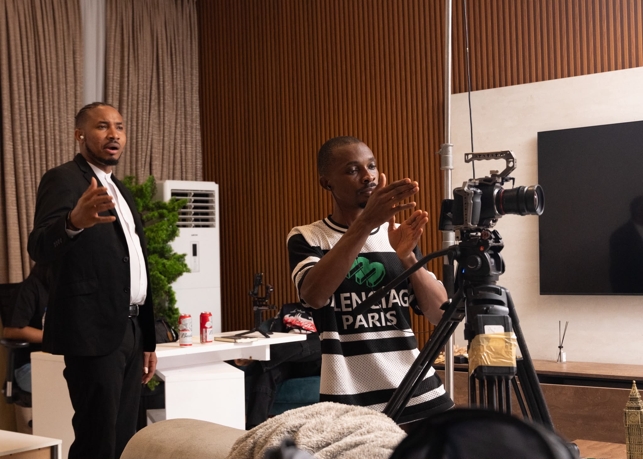 Directing on camera