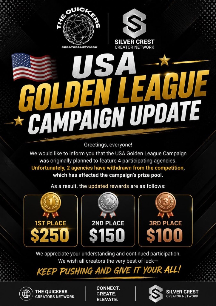 USA Golden League Update